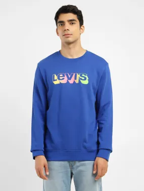 Men's Brand Logo Crew Neck Sweatshirt