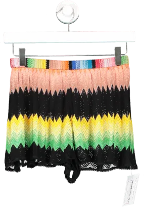 missoni mare Multicoloured Zig Zag Shorts UK 10