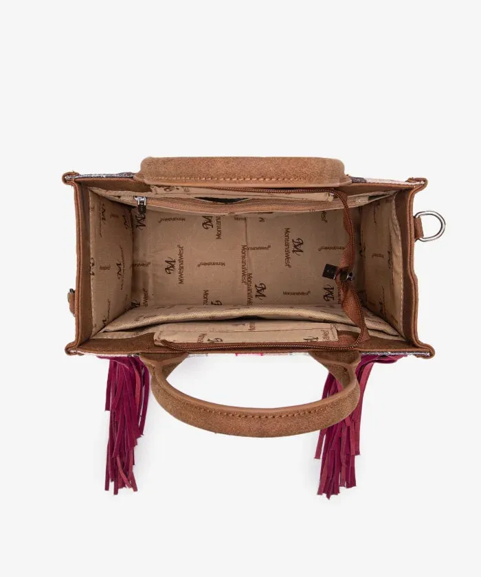 Montana West Southwestern Fringe Concealed Carry Tote