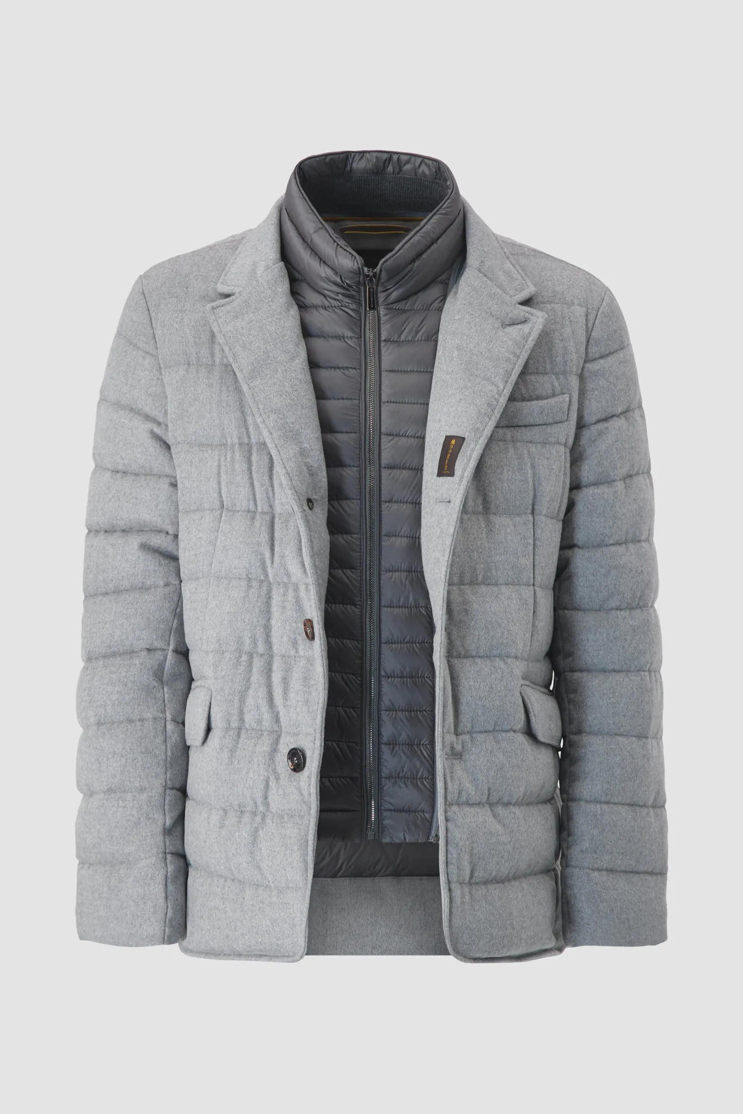 Moorer Grey NOMOS-LS9 Jacket