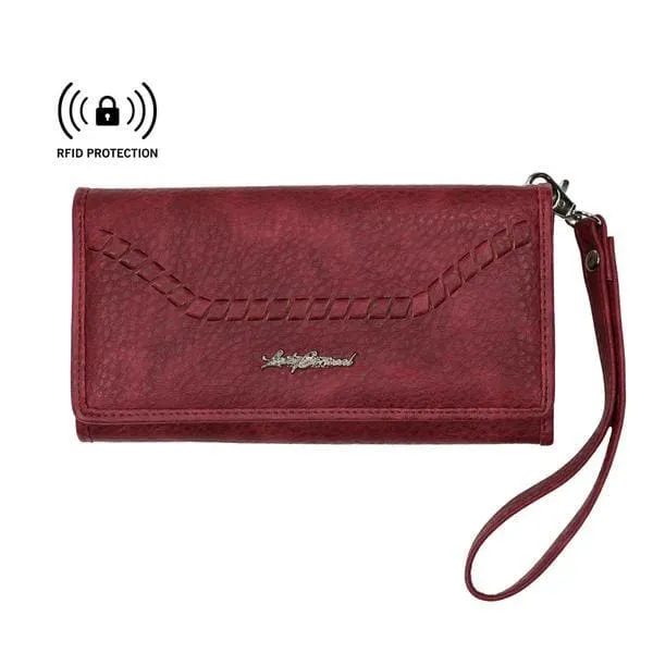 Morgan RFID Lined Wallet by Lady Conceal