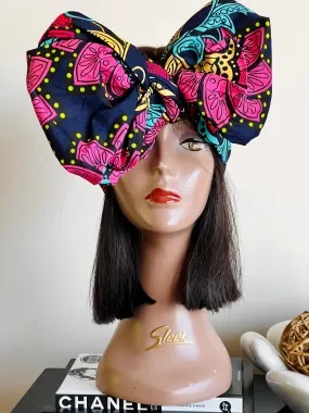 New In African Ankara Print Headwrap/Headtie - Siri