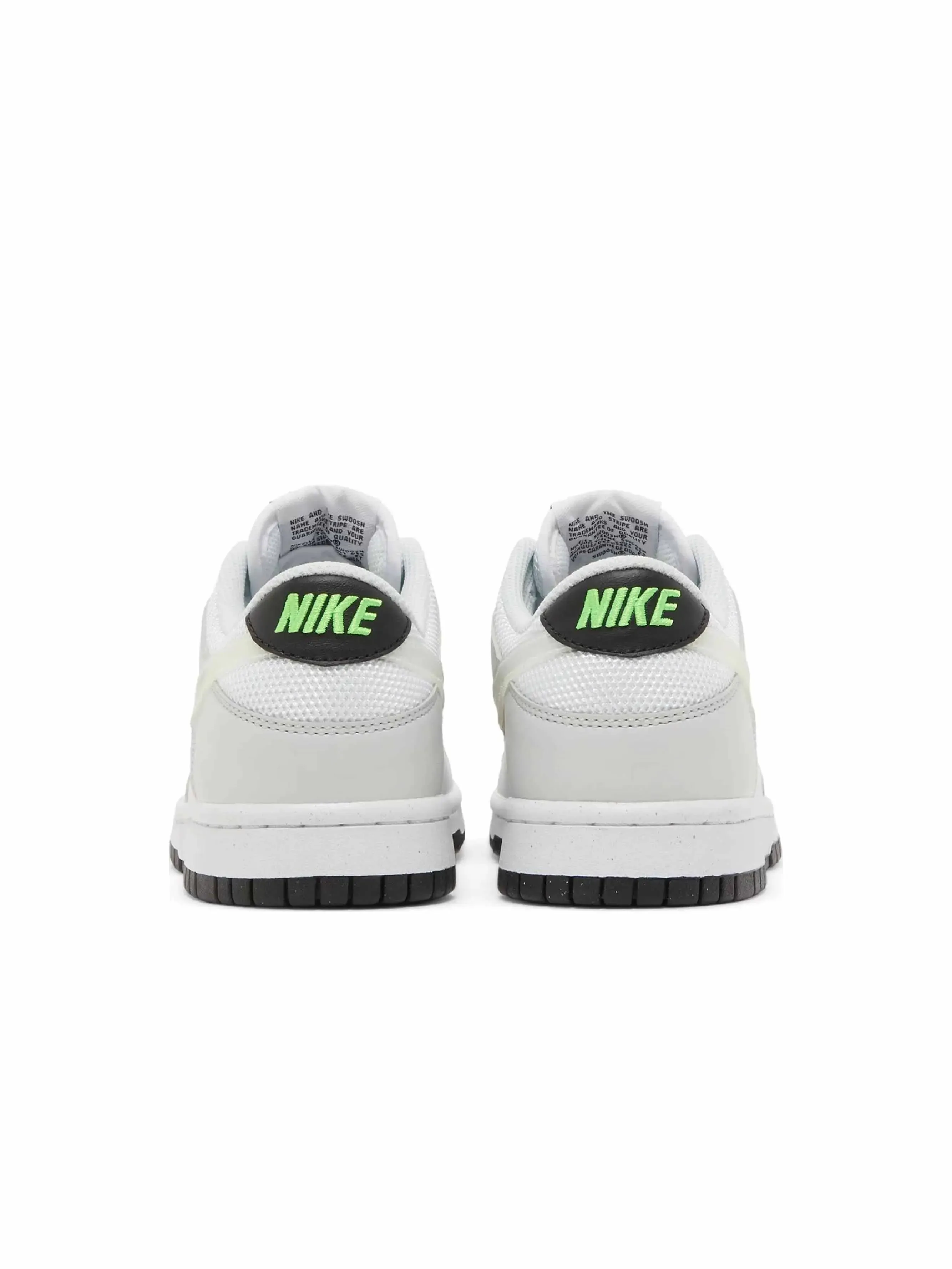 Nike Dunk Low Glitch Swoosh White Grey (GS)