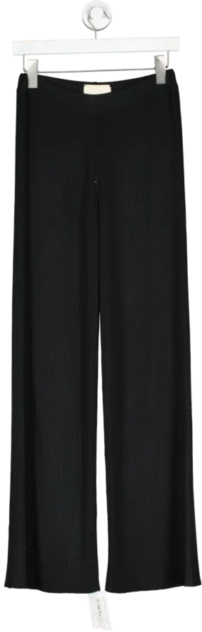 norba Black Relaxed-fit Pants UK XS/S