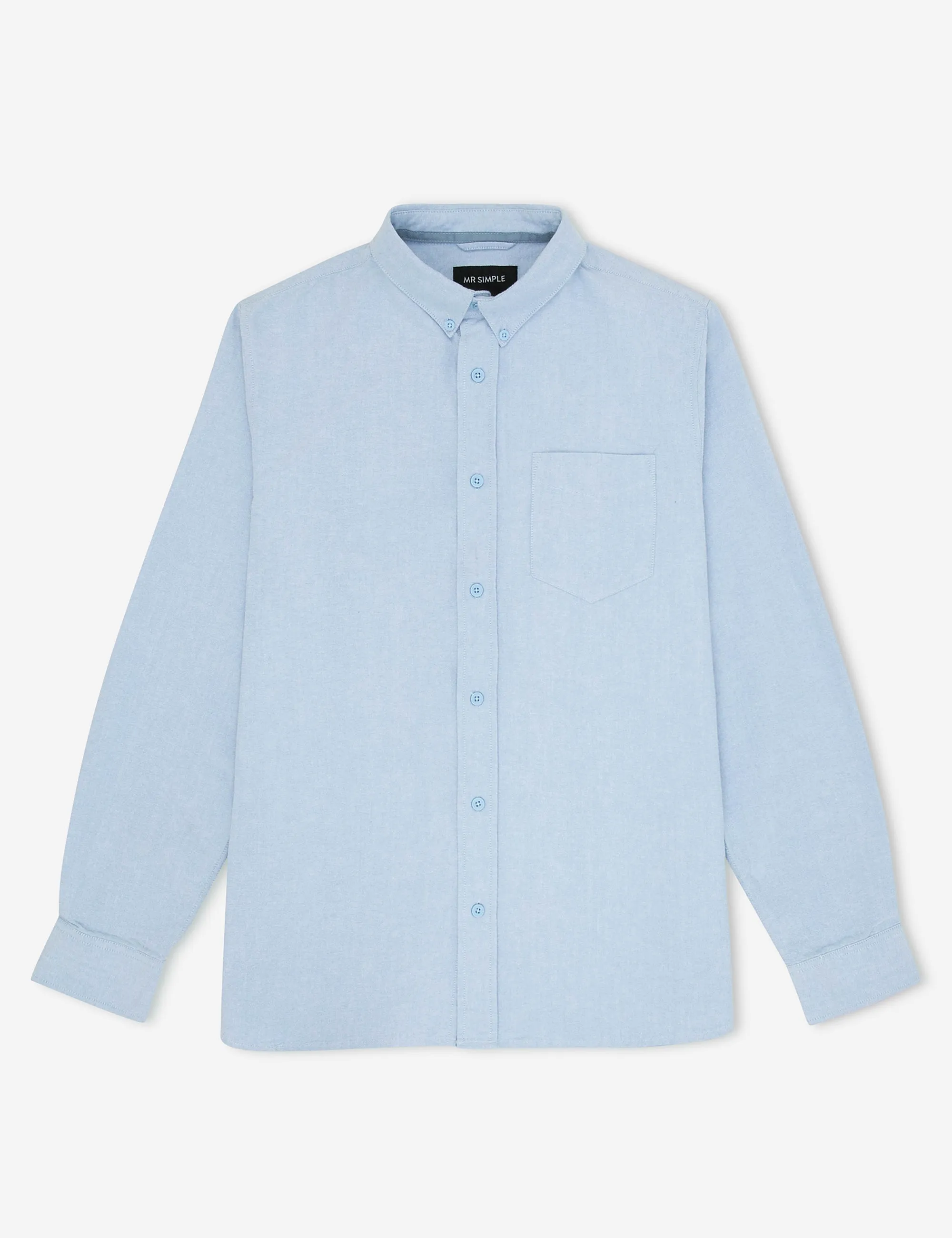 Oxford Long Sleeve Shirt - Blue