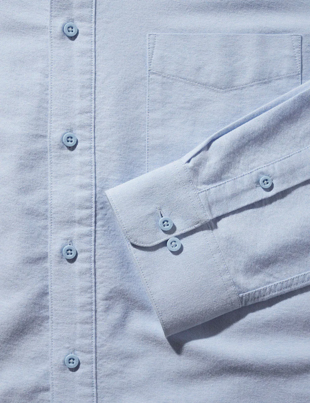 Oxford Long Sleeve Shirt - Blue