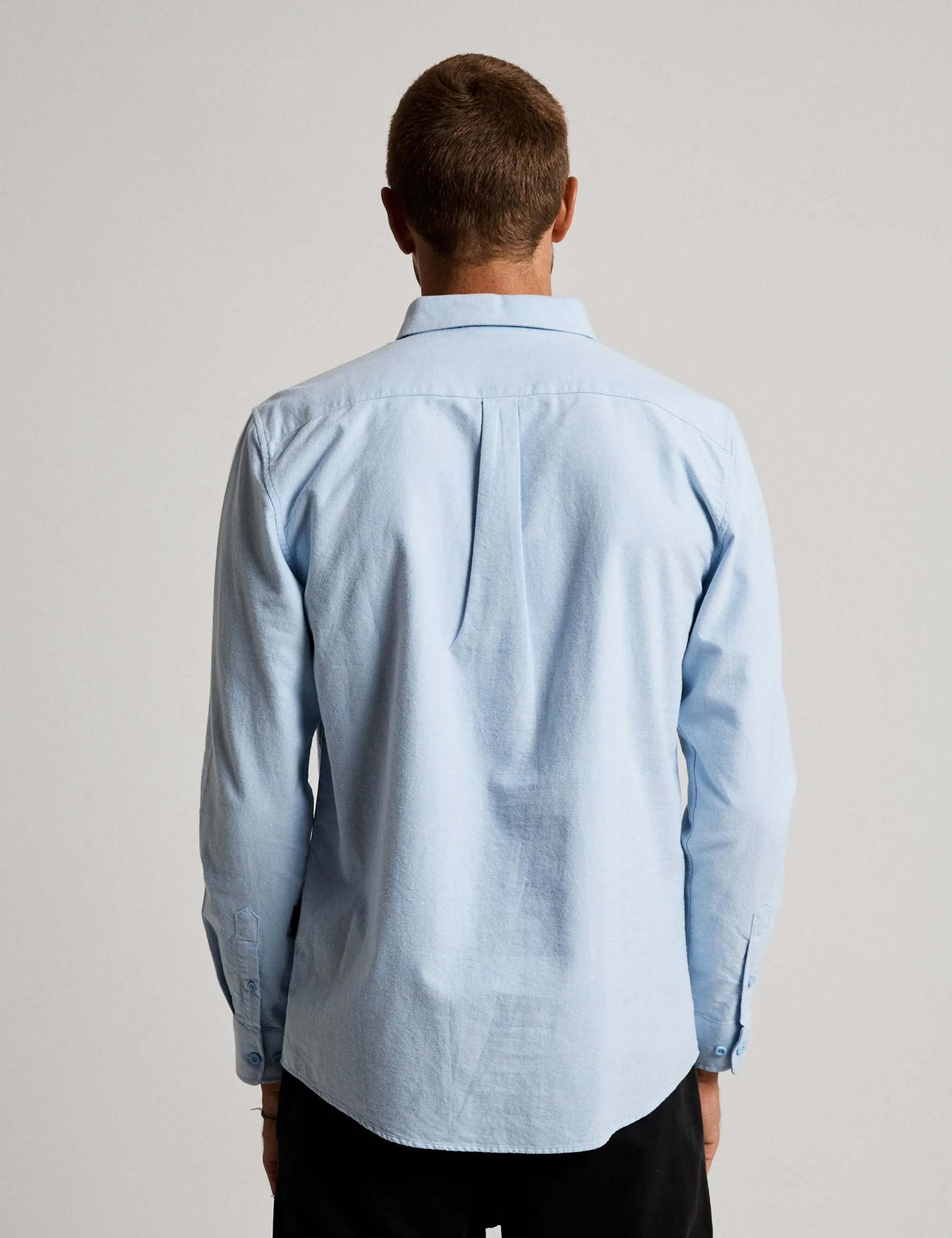 Oxford Long Sleeve Shirt - Blue