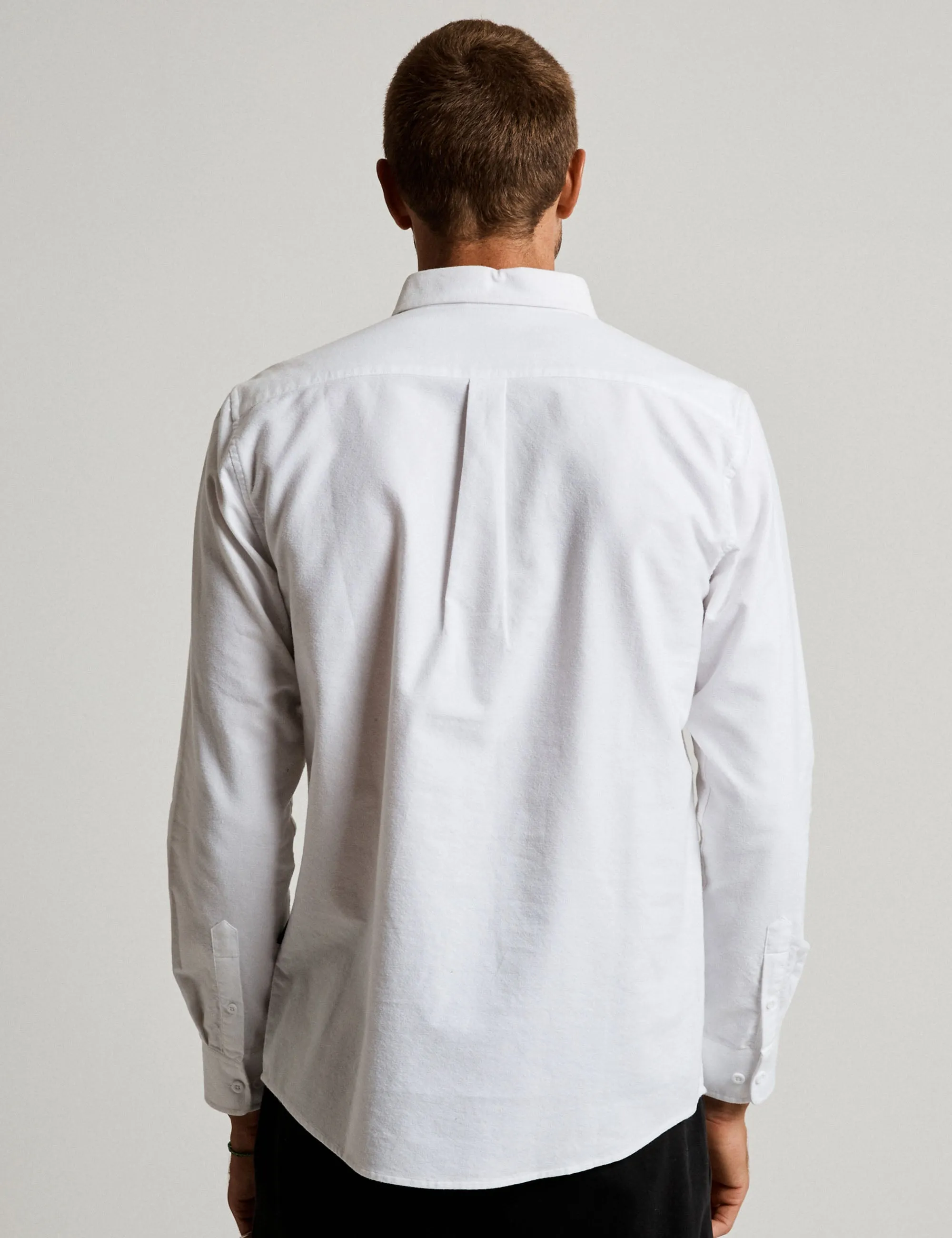 Oxford Long Sleeve Shirt - White