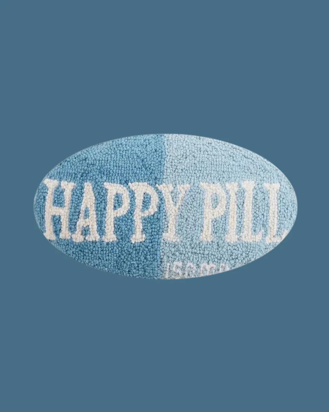 Peking Handicraft - Blue Happy Pill Hook Pillow