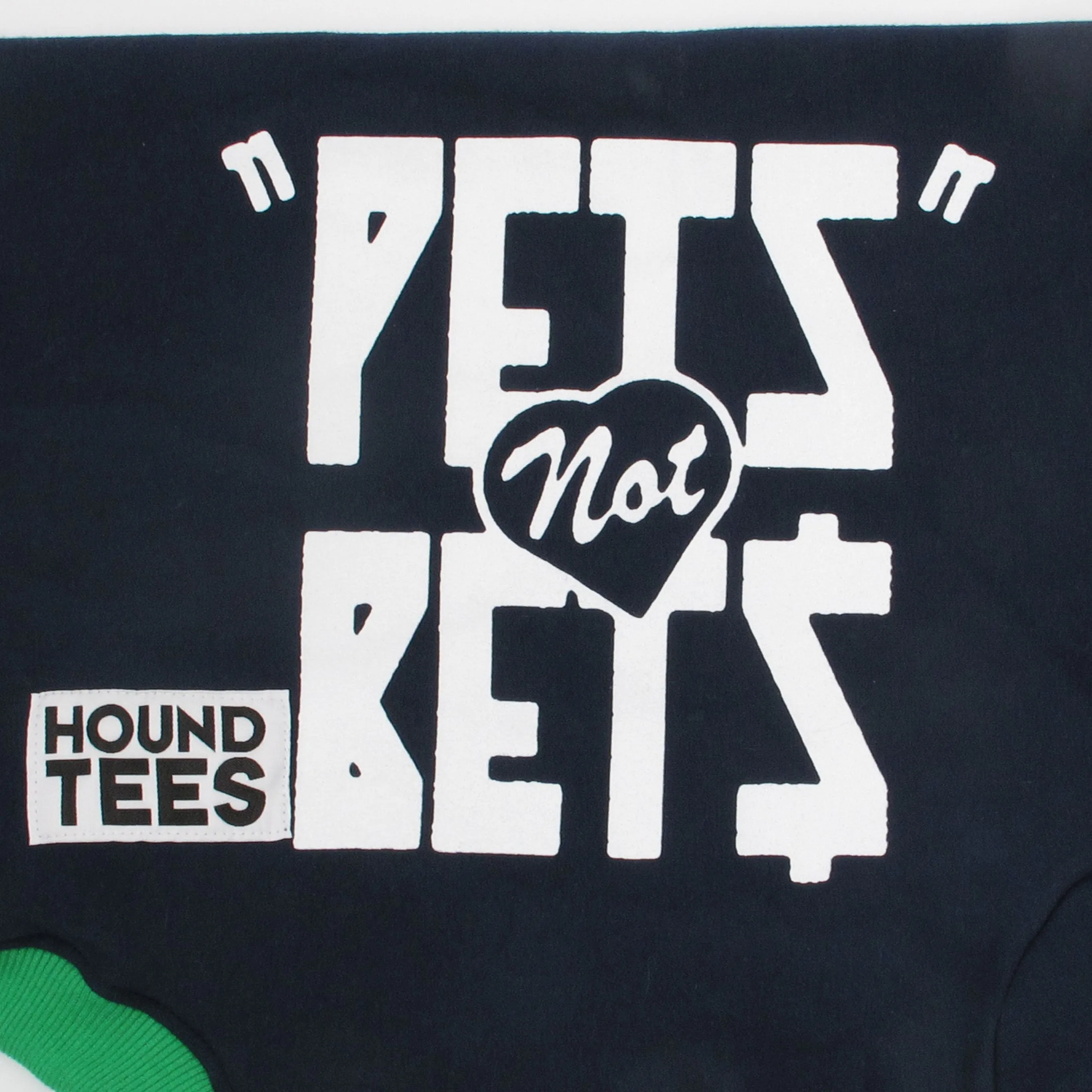 Pets Not Bets Navy WHIPPET Sweater