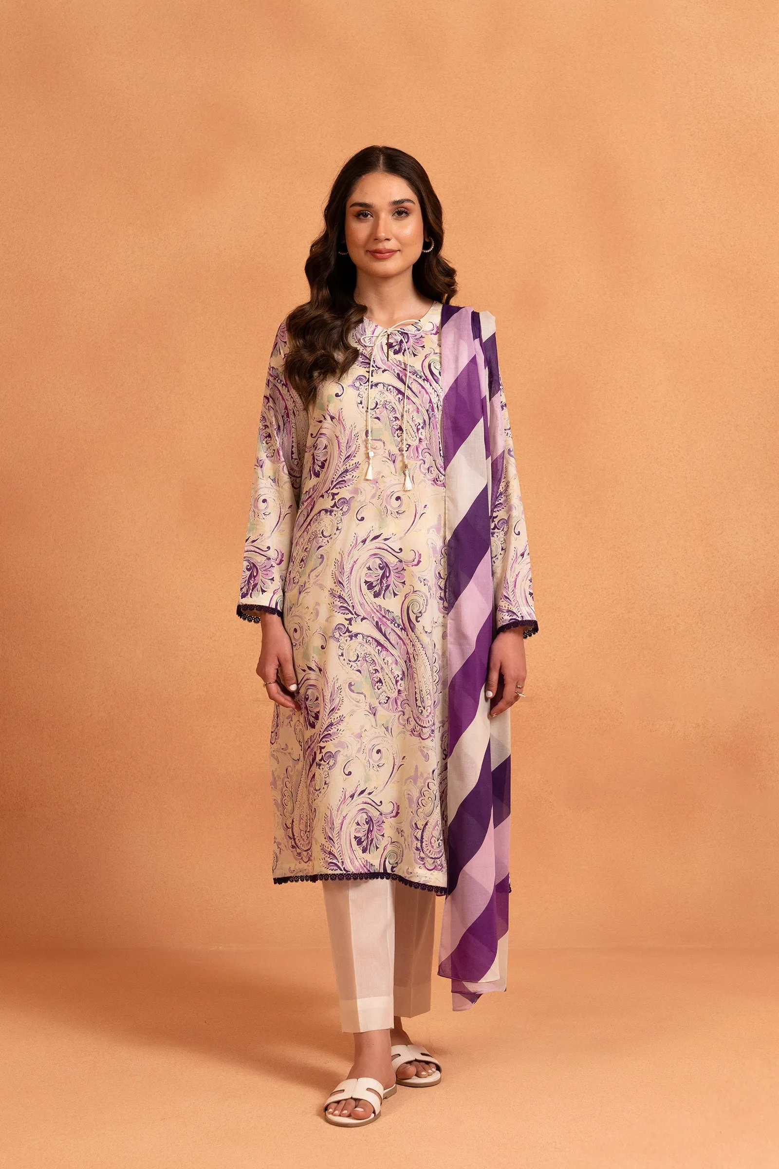 Printed Lawn Suit (2 PC)