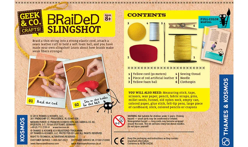 "Braided Slingshot" - Craft Kit