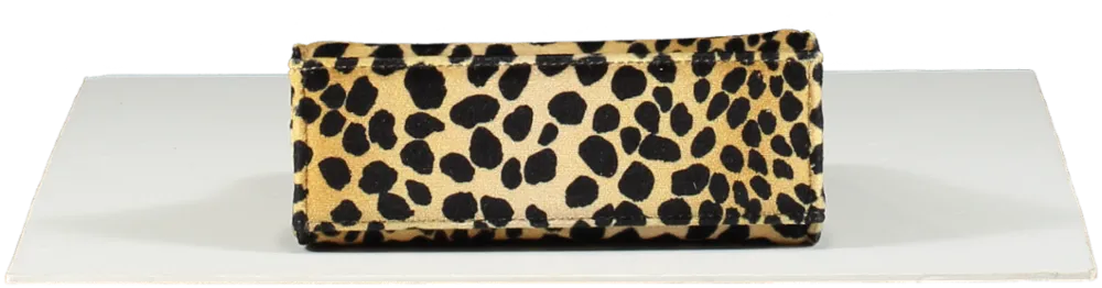 Rixo Leopard Velvet Bracelet strap Amelie Bag