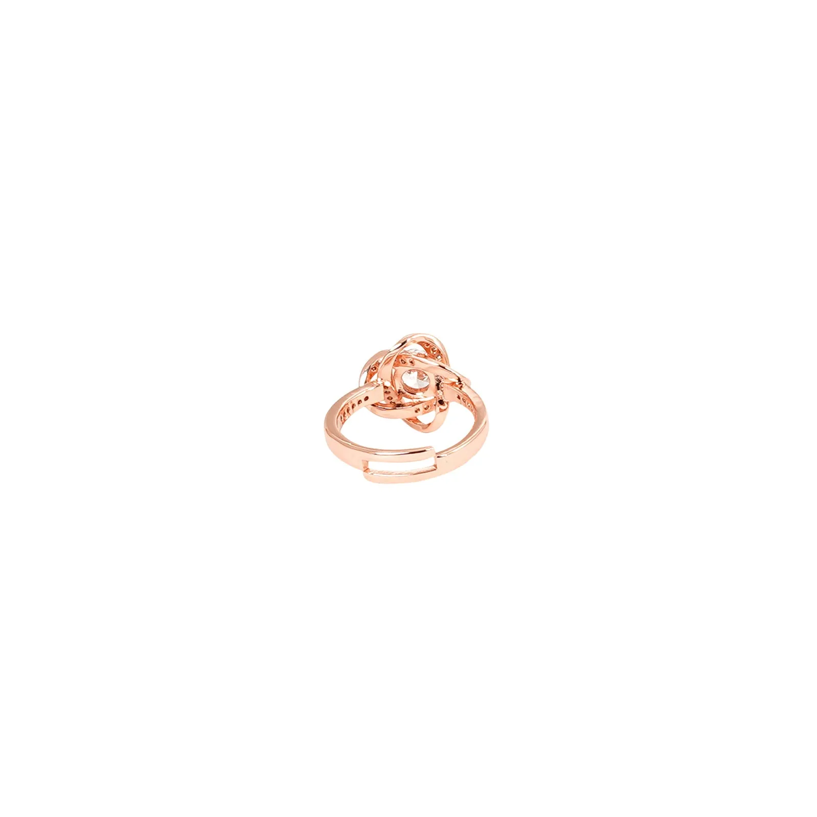 Romantic Rosegold Love Triangle