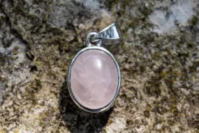 Rose Quartz Pendant for Ashes