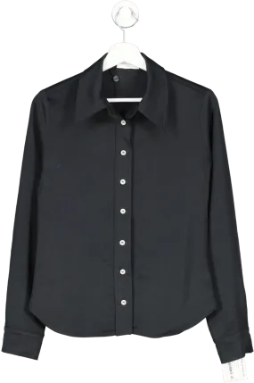 Serena Bute Black Fitted Shirt UK S