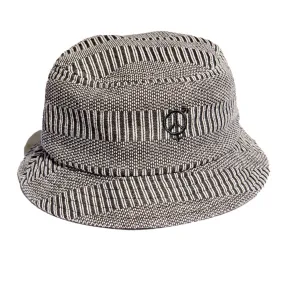 SexHippies Jacquard Knit Bucket Hat Black/White