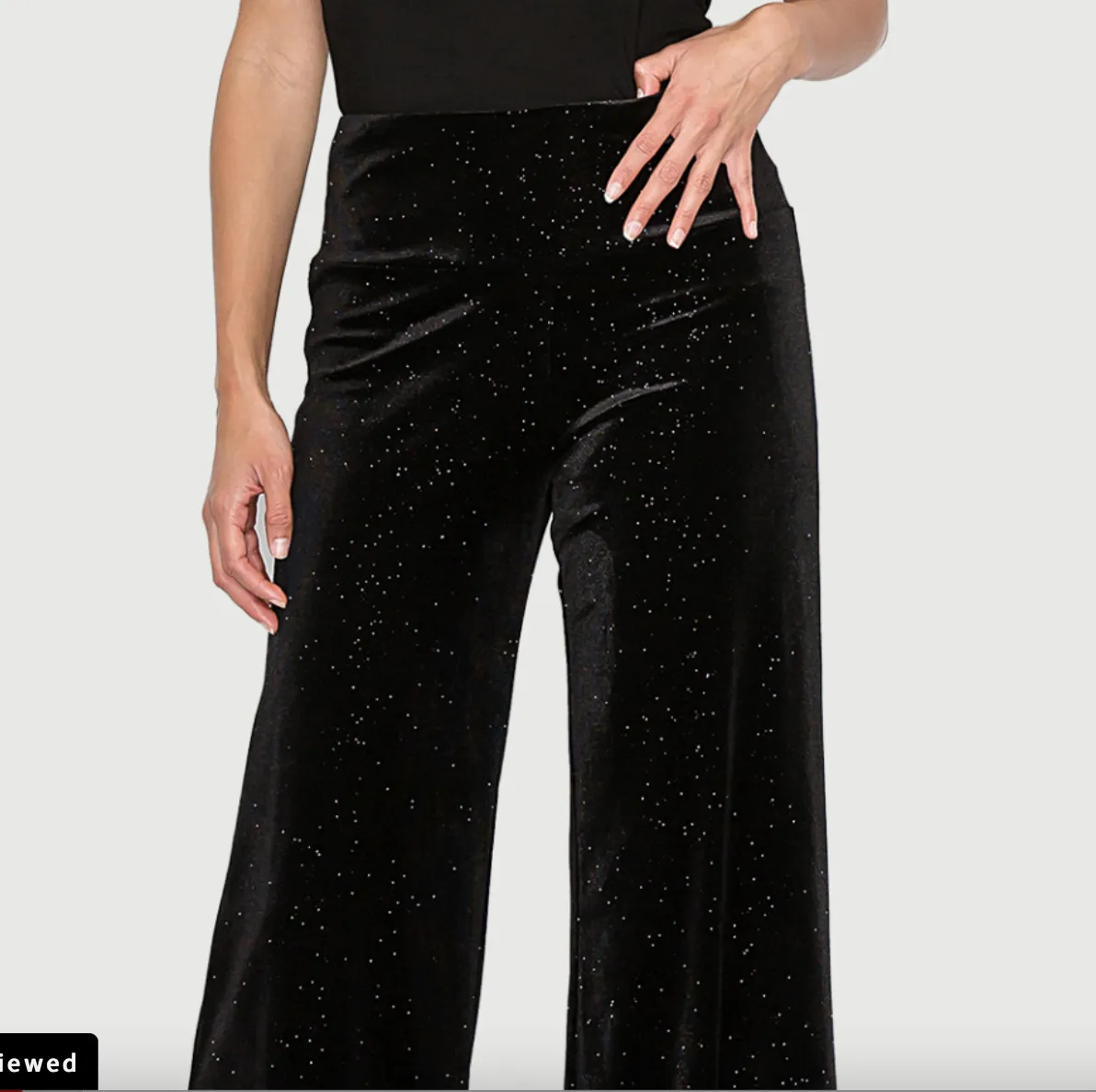 Shimmer Wide Leg Pant