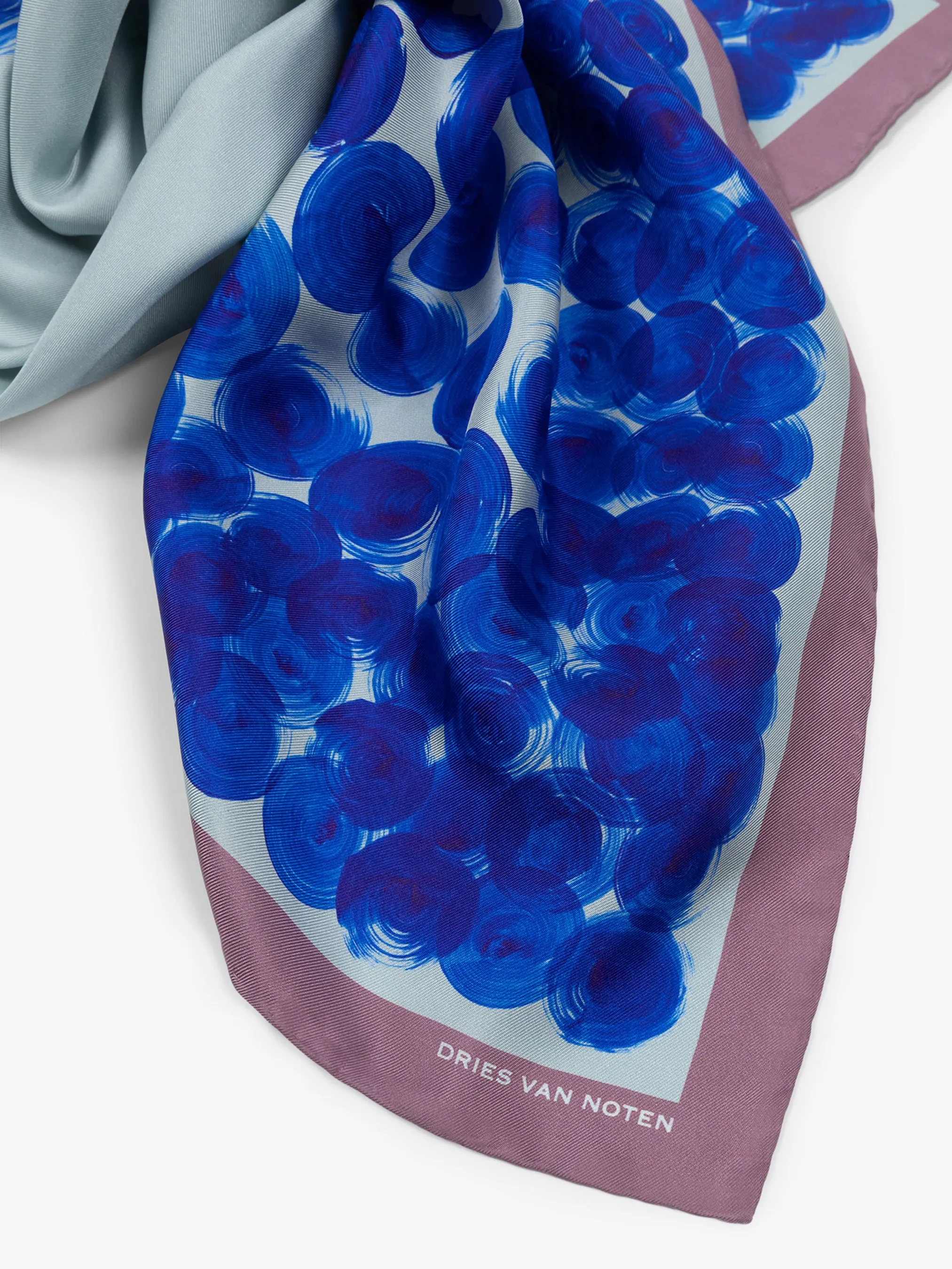 Silk square scarf