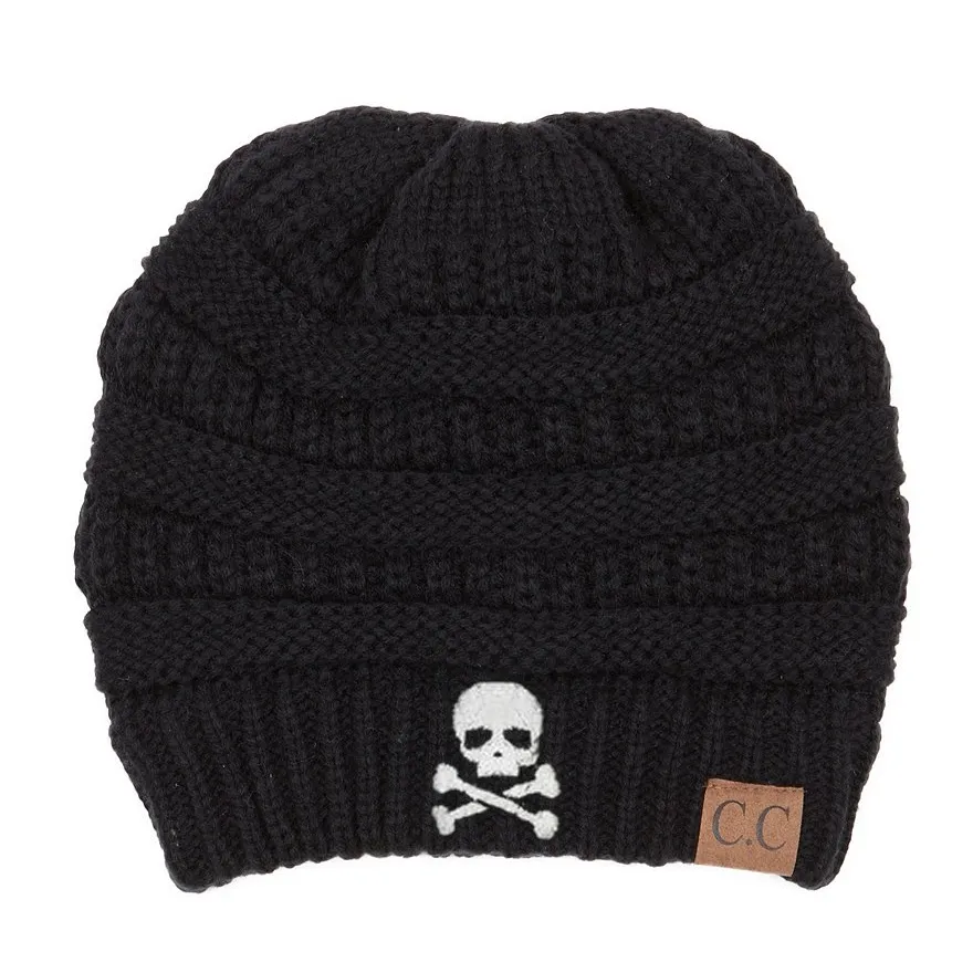 Skull & Crossbones Women's CC Beanie