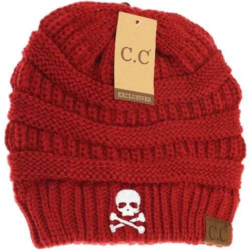 Skull & Crossbones Women's CC Beanie