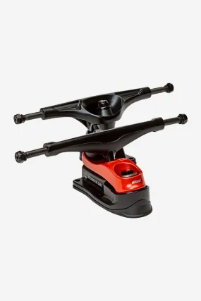 Slant Surf Skate Trucks - Black/Red