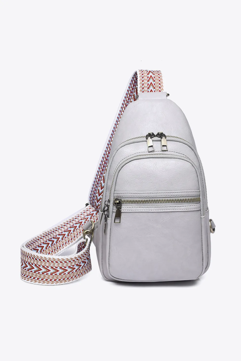 Sling Bag With Contrast Strap