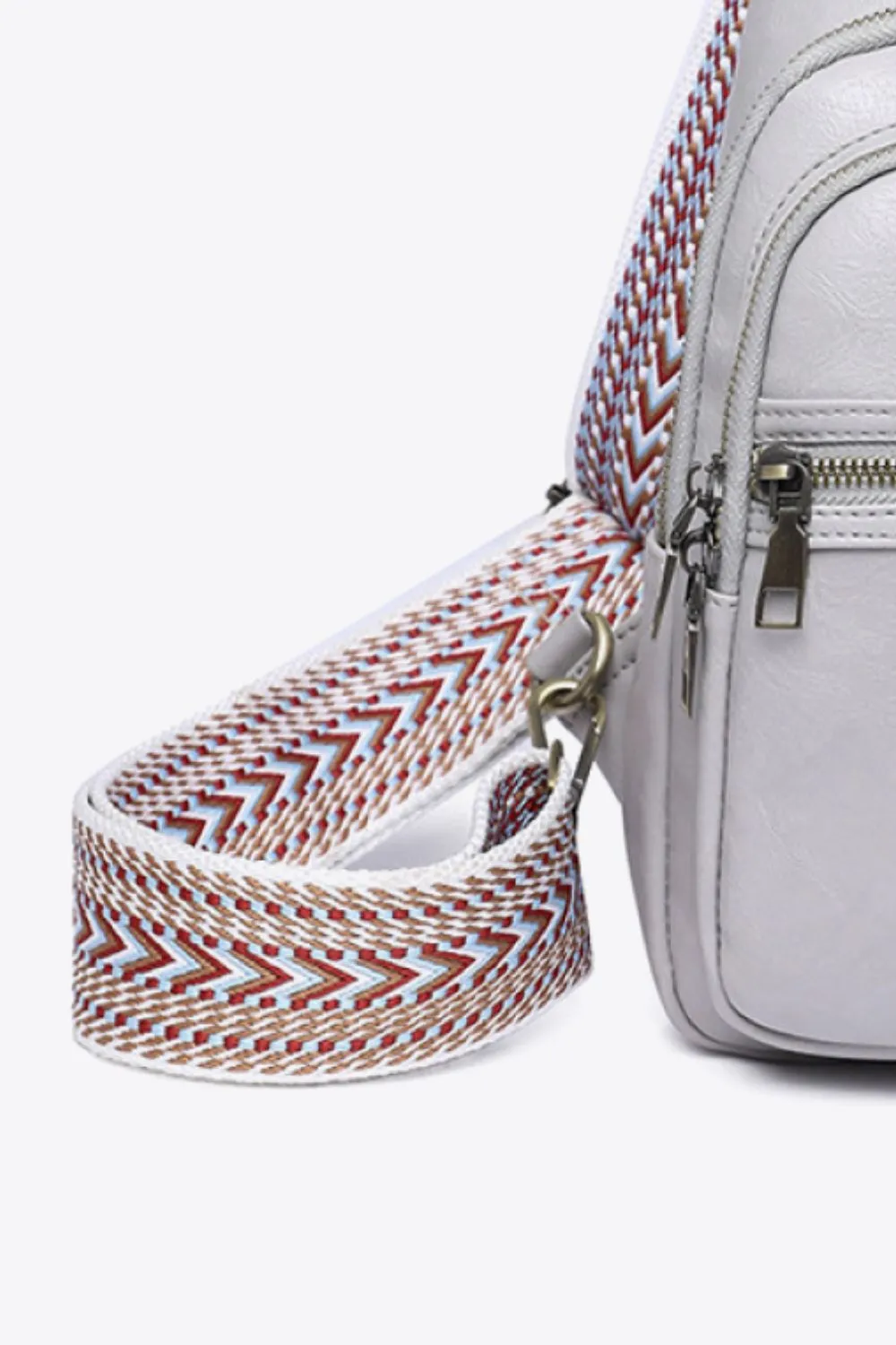 Sling Bag With Contrast Strap