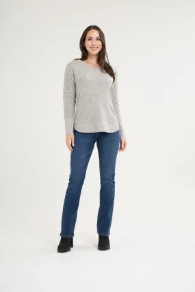 Soft V-neck knit