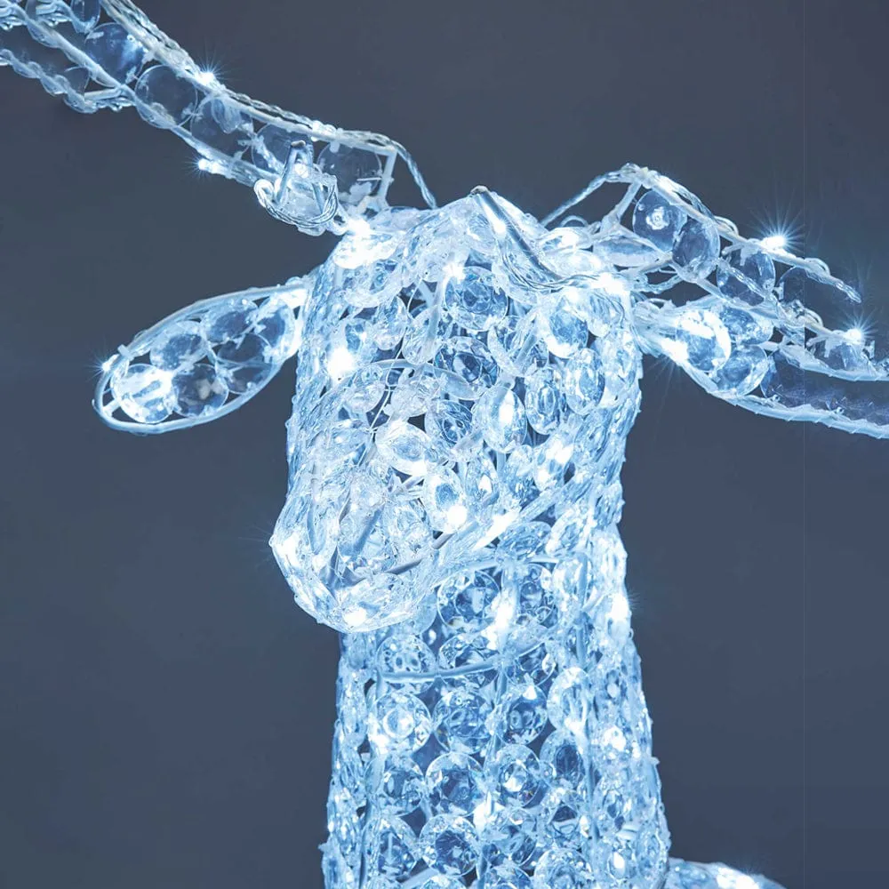 Solar Jewelled Reindeer