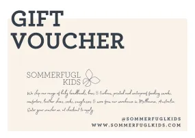 Sommerfugl Kids Gift Card