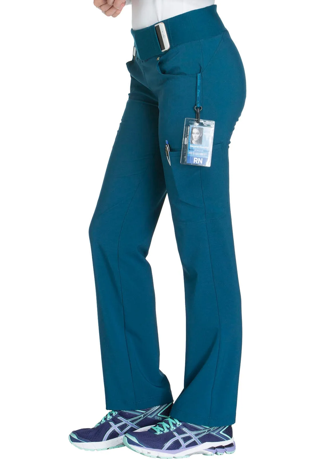 St George's iFlex Regular Pull-on Scrub Pant Caribbean Blue - Inseam 31" (79cm) STG-CK002CAR