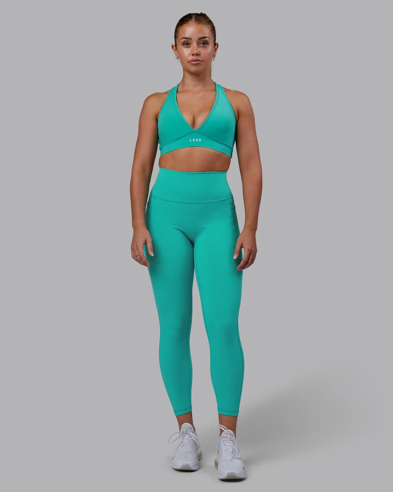 Stamina Sports Bra - Turquoise Tide