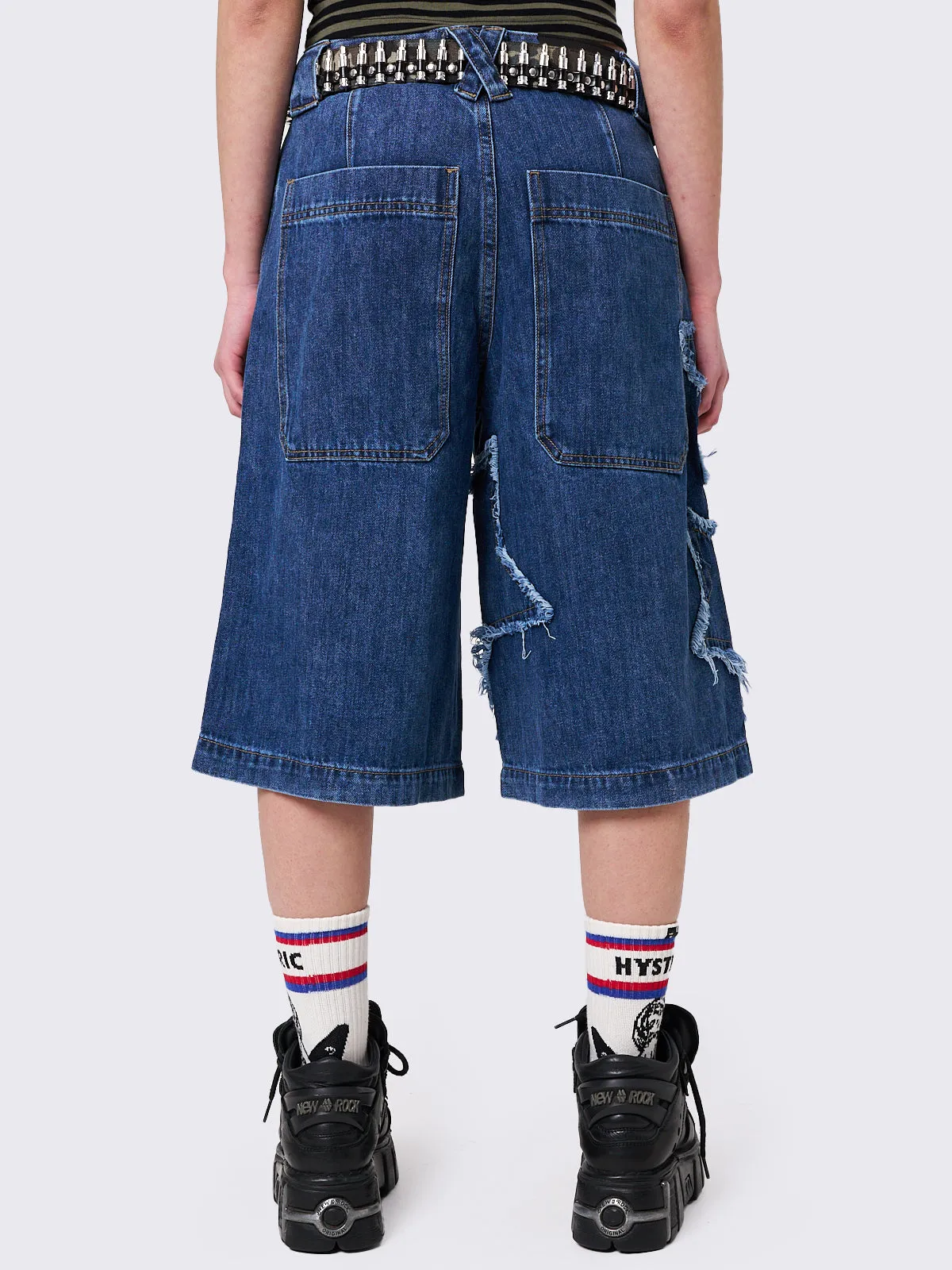 Starburst Blue Long Jorts