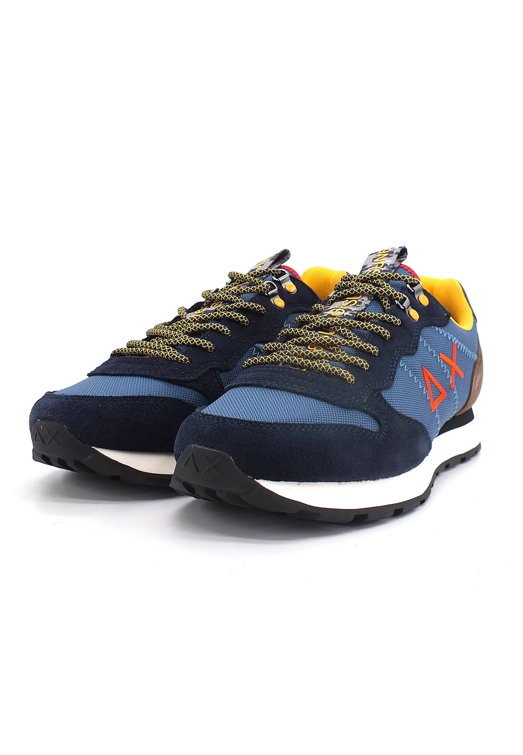 SUN68 Tom Goes Camping Sneaker Uomo Navy Blue Z42110