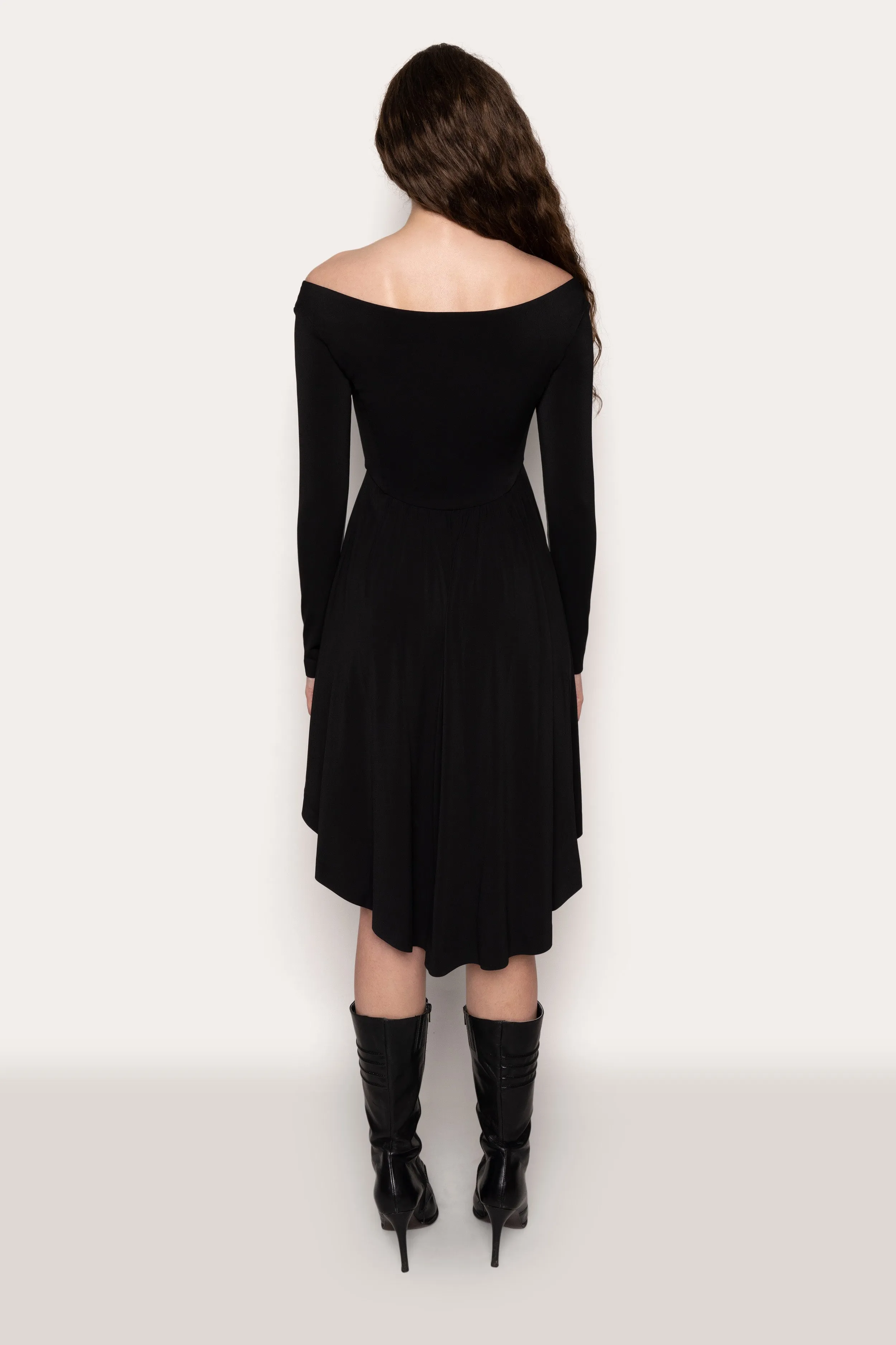 Sylvan Long Sleeve Jersey Dress