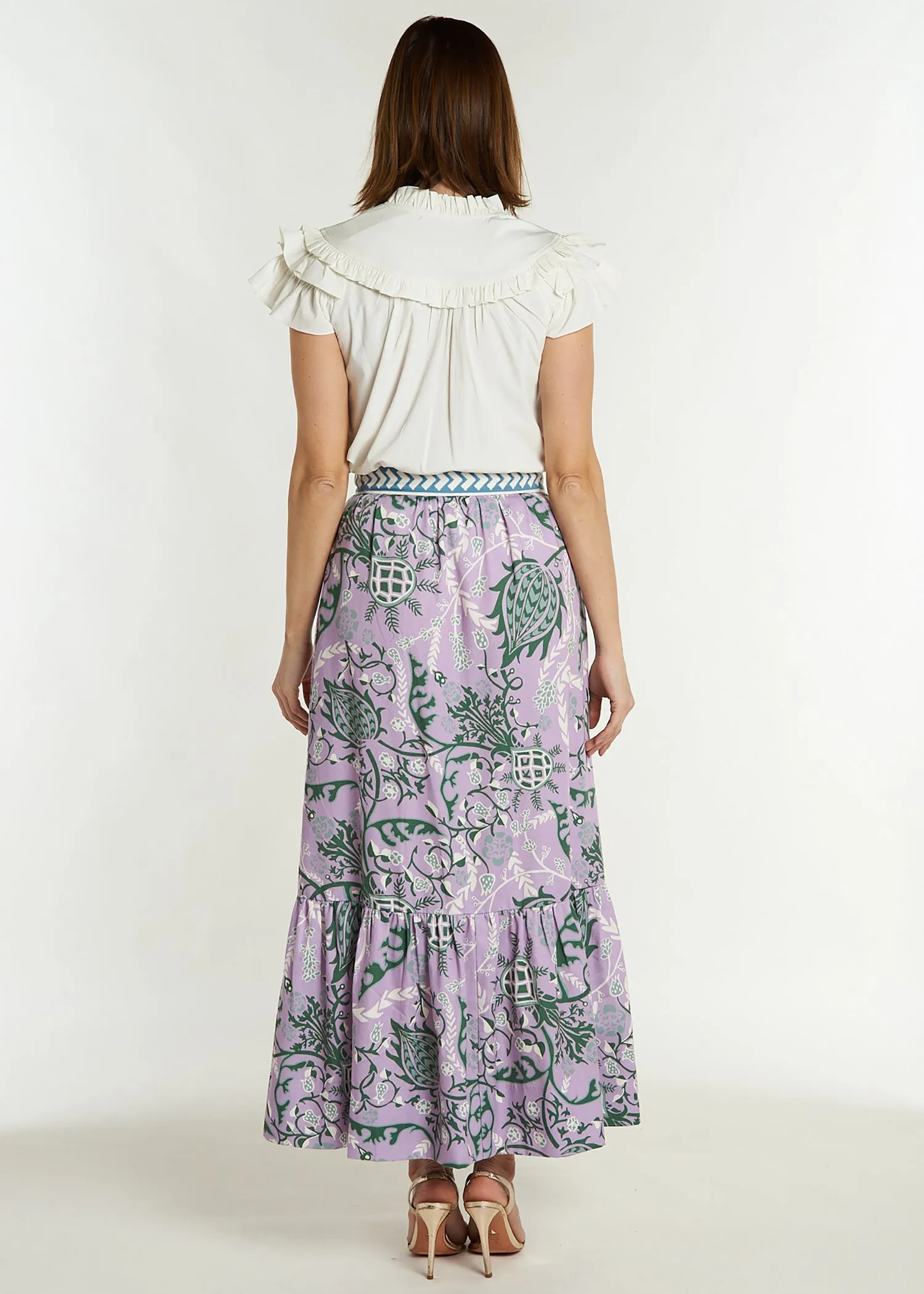 Tantivy Skirt - Frolic Lavender