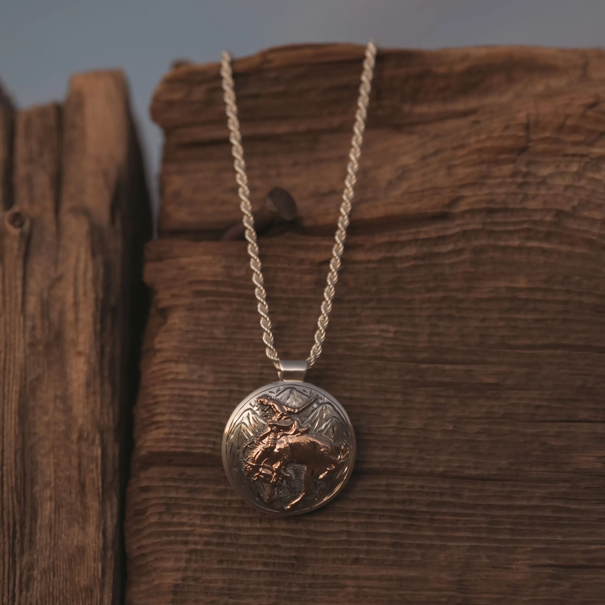 The Bronco Buster Pendant