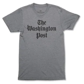 The Washington Post Logo T-shirt (heather grey)