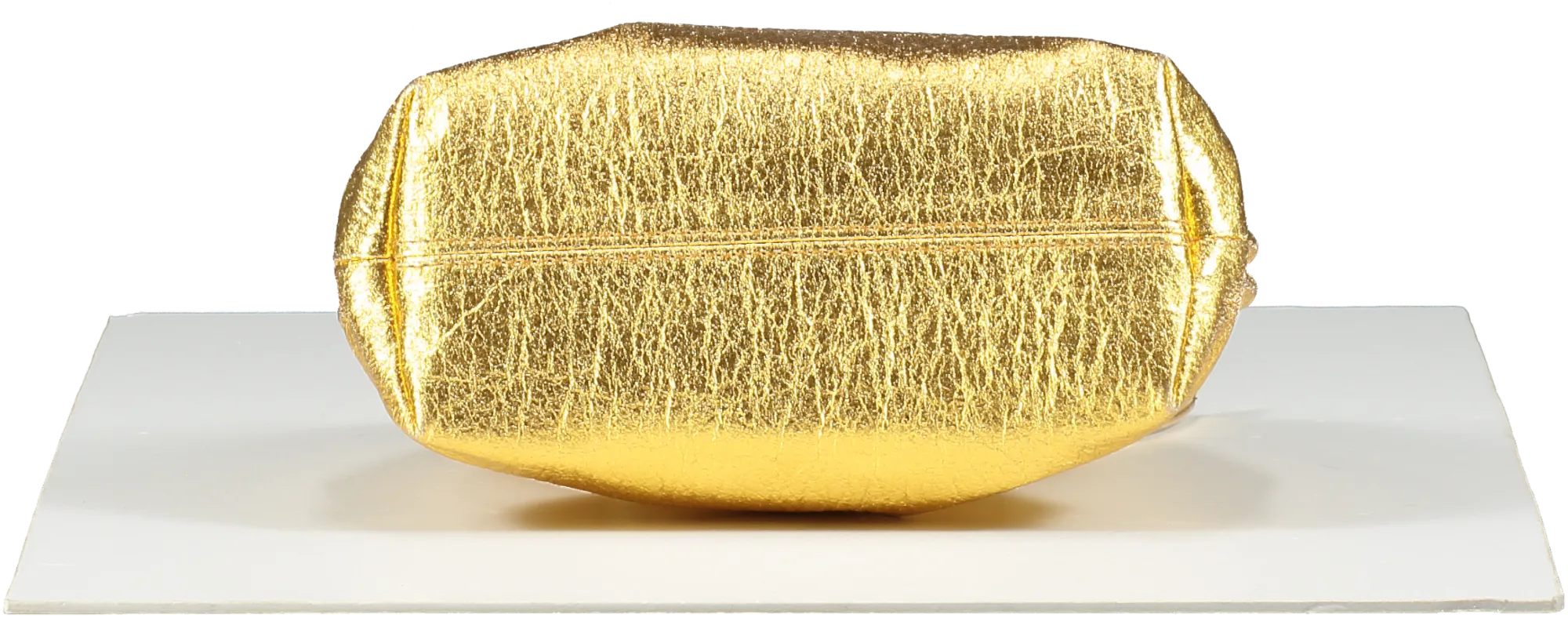 THEMOIRE Metallic Mini Gea Clutch Bag - Gold