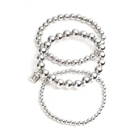 Timo Silver Bracelet Set