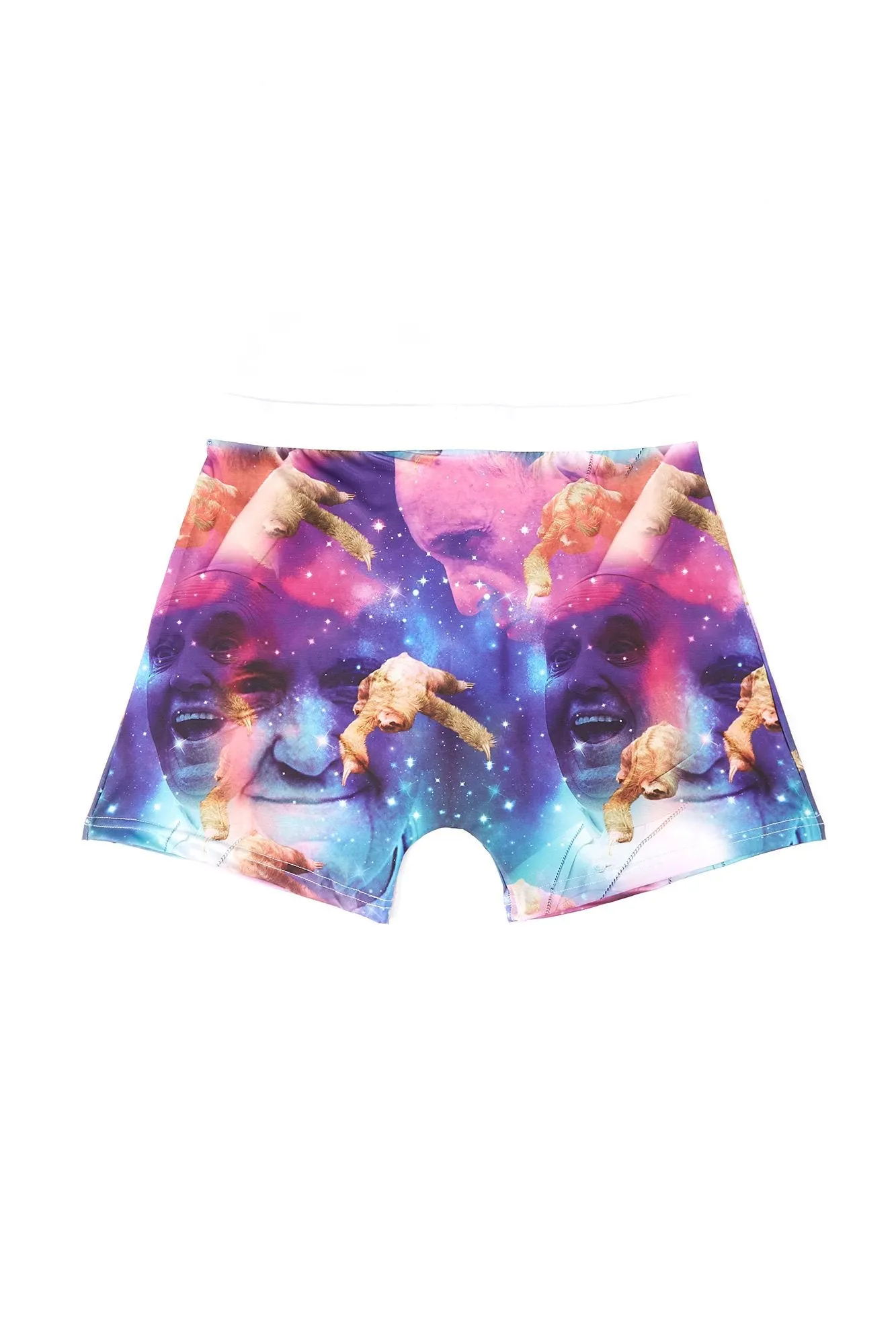 UNDZ Guys Pope and Sloth Print Boxers