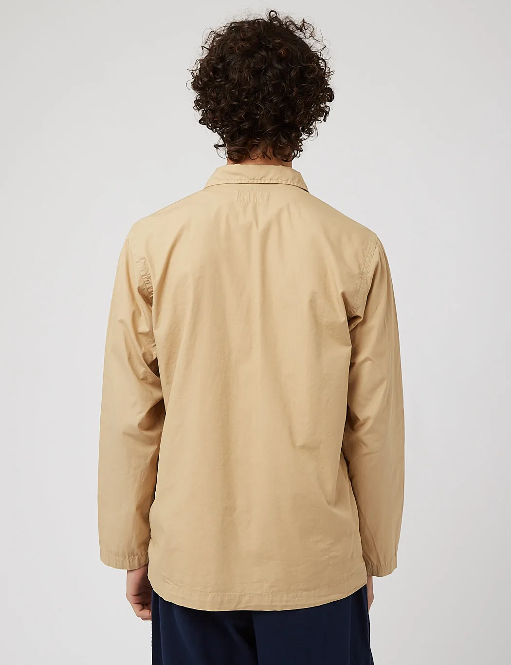 Universal Works Bakers Overshirt - Sand