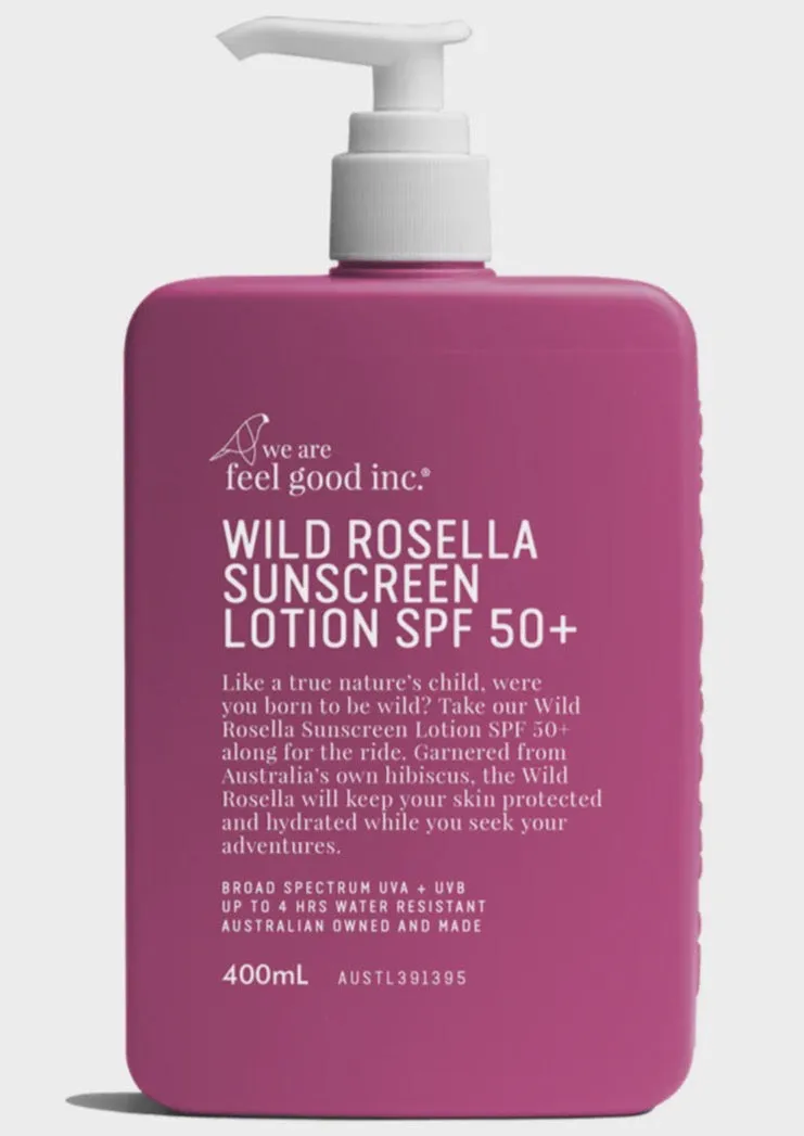 Wild Rosella Sunscreen 50   400ml