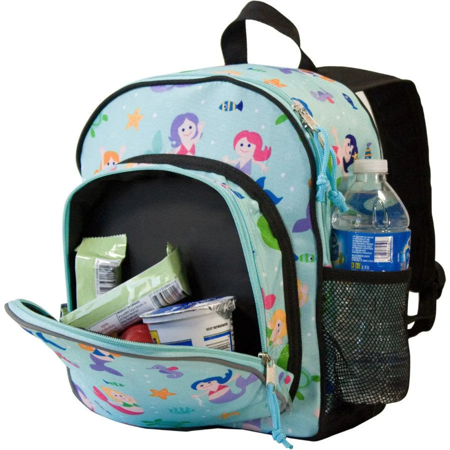 Wildkin Olive Kids Mermaids Pack 'n Snack Backpack