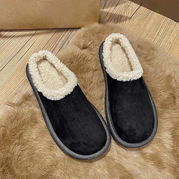 Women's Casual Solid Color Warm Cotton Slippers 47143600S