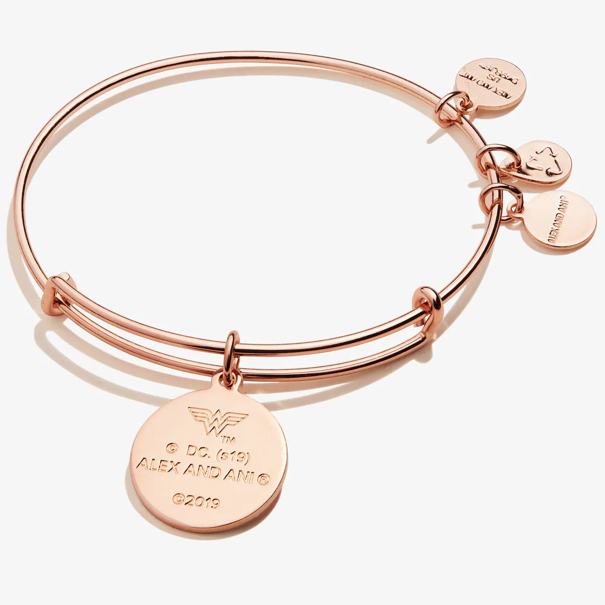 Wonder Woman 'Love Can Save The World' Charm Bangle