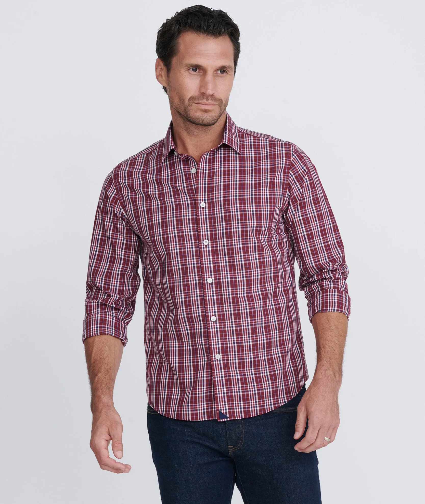 Wrinkle-Free Chevalier Shirt