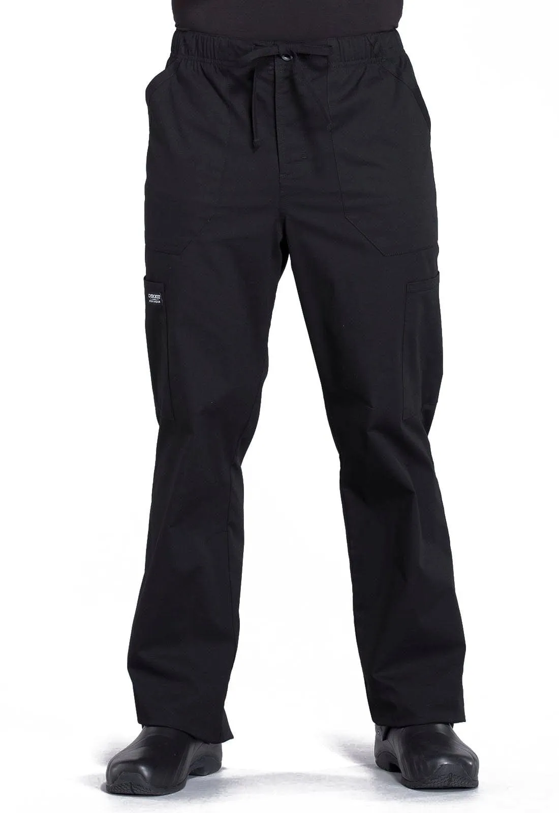 WW Professionals Men's Tapered Leg Fly Front Cargo Pant WW190