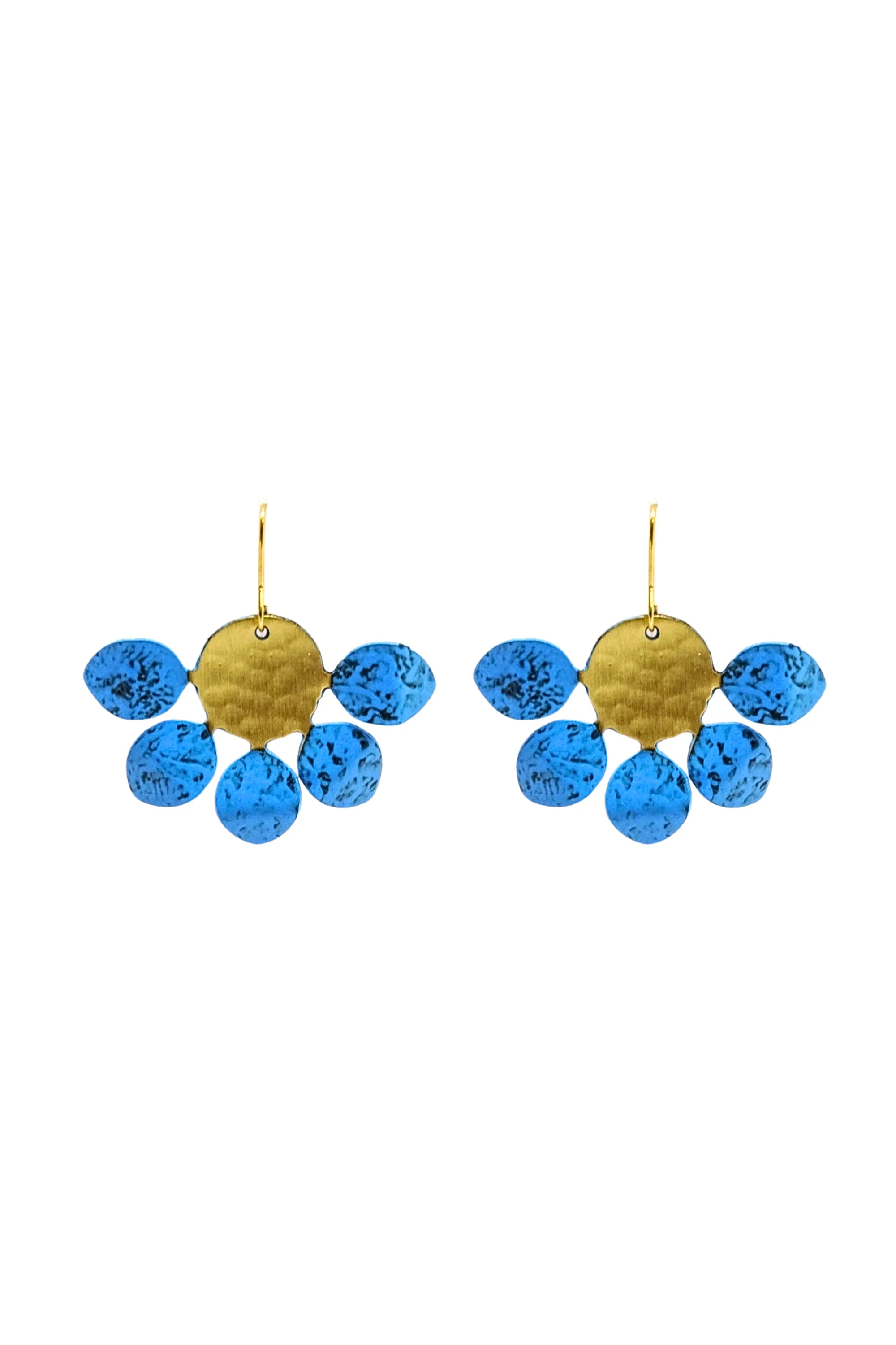 Yasmin earrings, blue